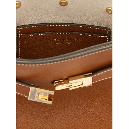 Brown Cowhide Crossbody Bag
