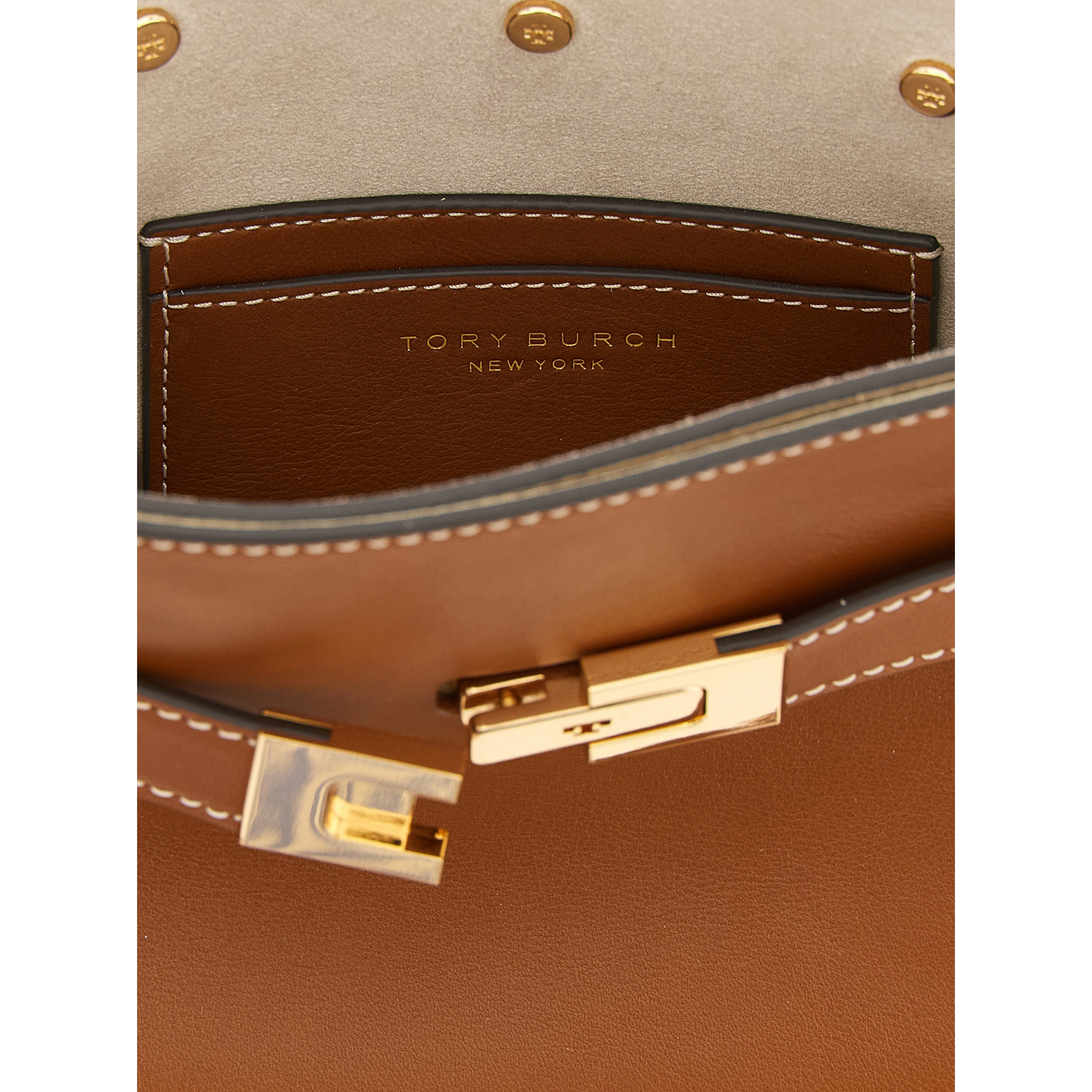 Brown Cowhide Crossbody Bag