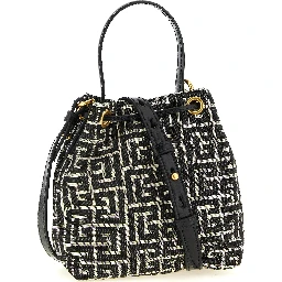 Bicolor Polyester Handbag