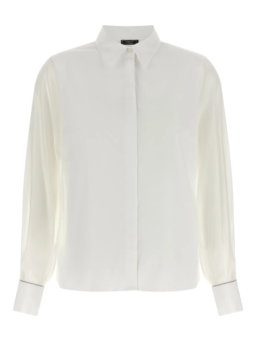 White Cotton Blouse