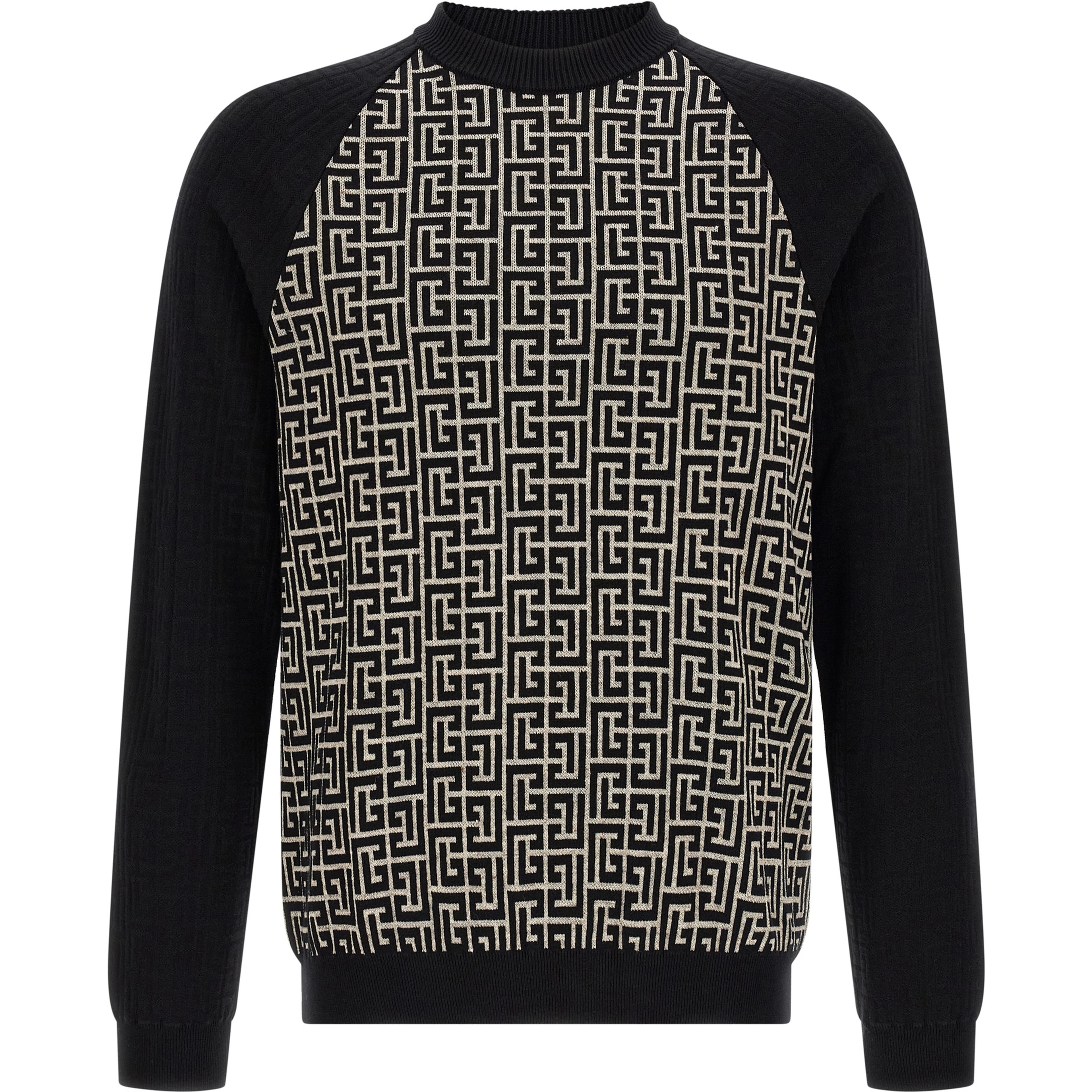 Bicolor Cotton Cardigan