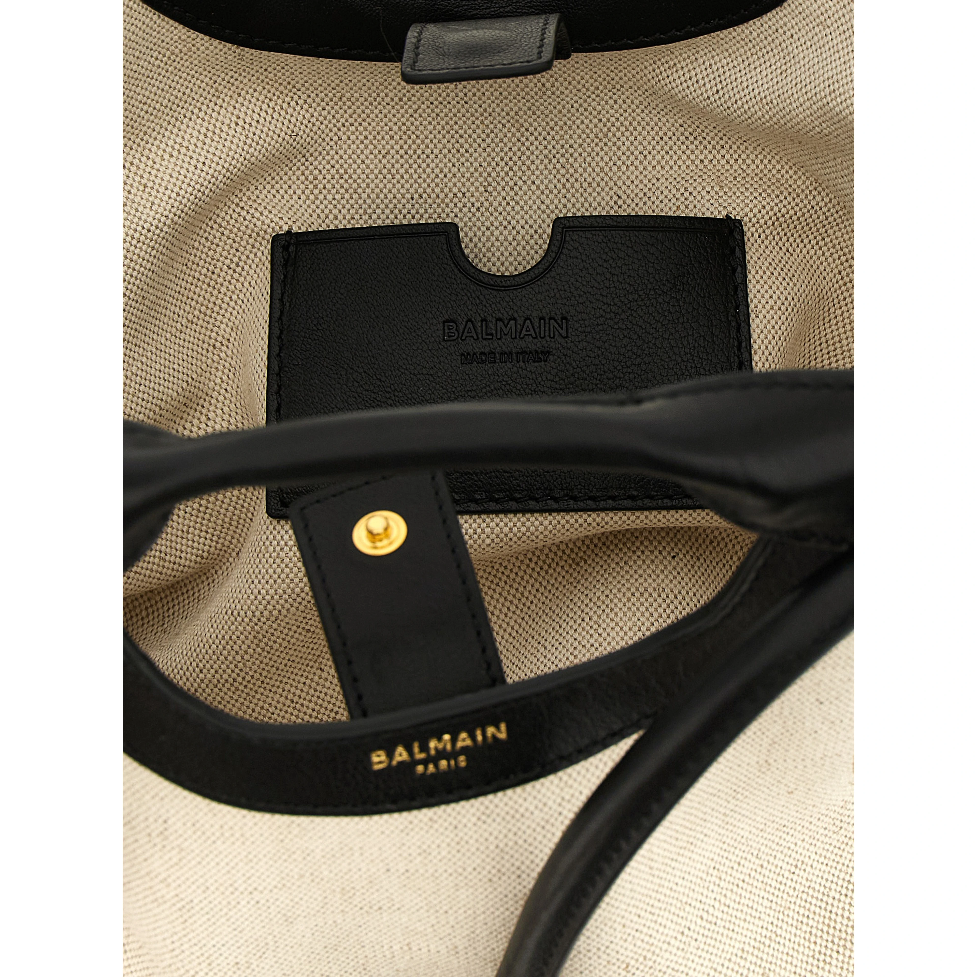 Bicolor Cotton Tote Bag