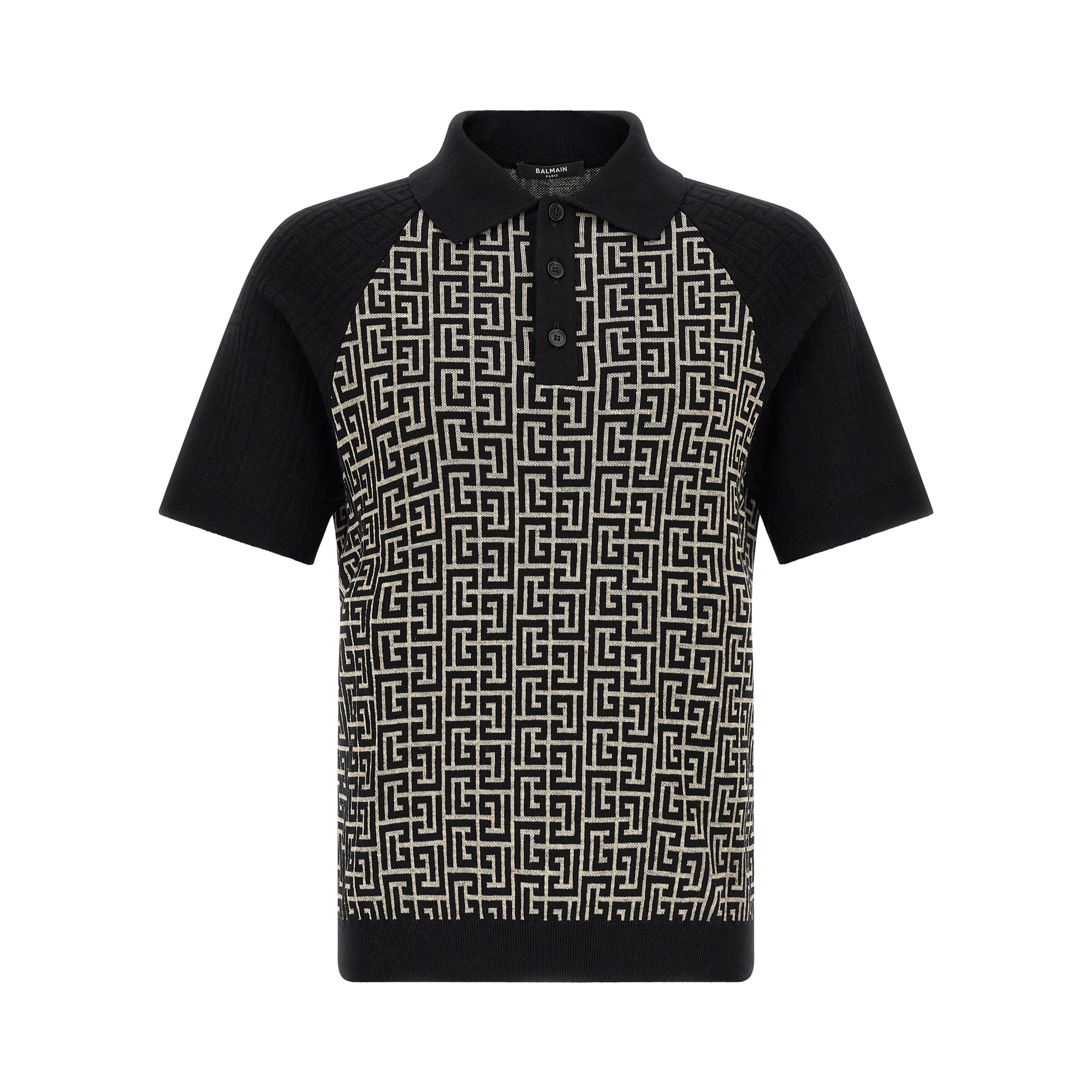 Bicolor Cotton Polo Shirt