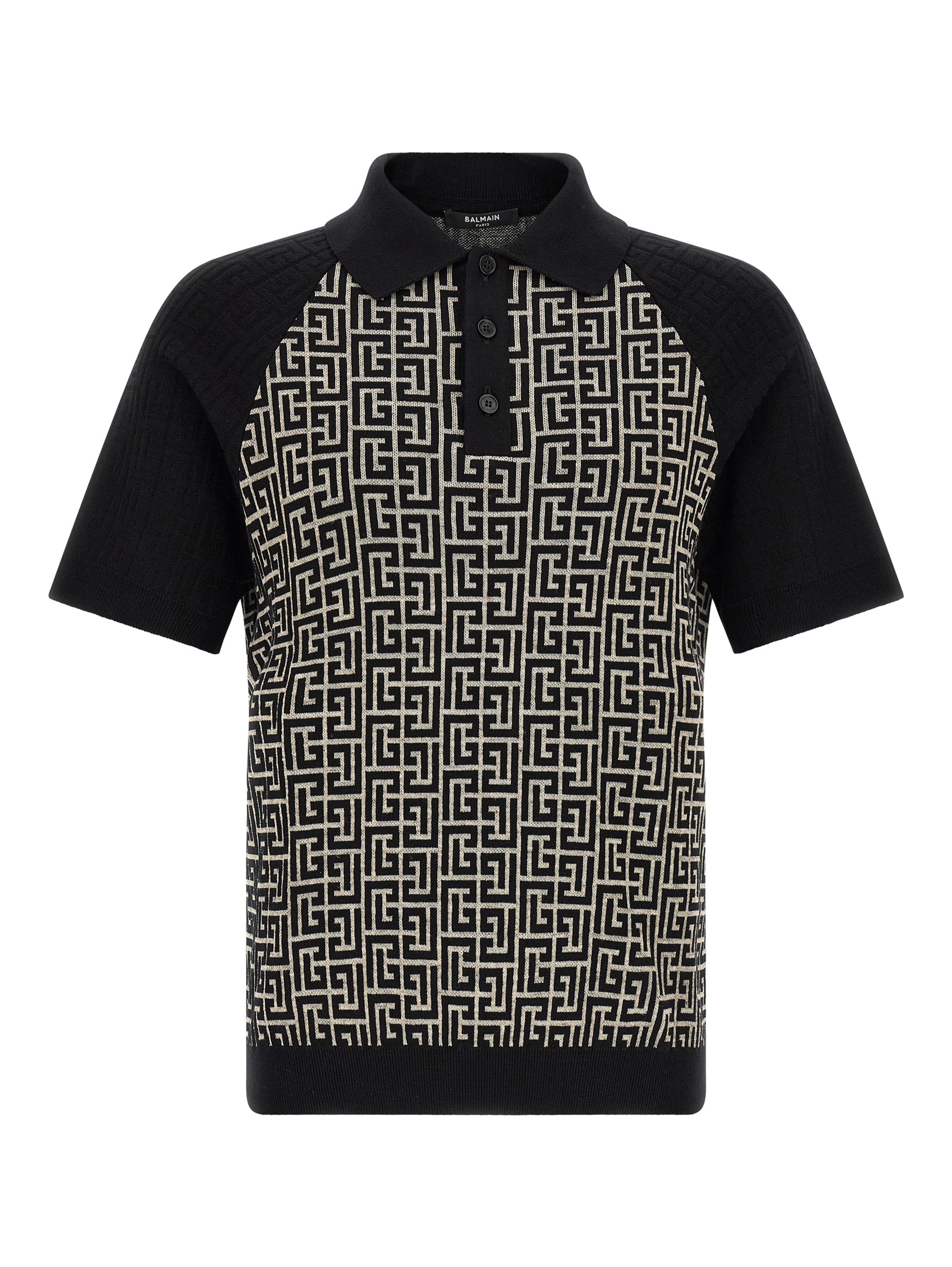 Bicolor Cotton Polo Shirt
