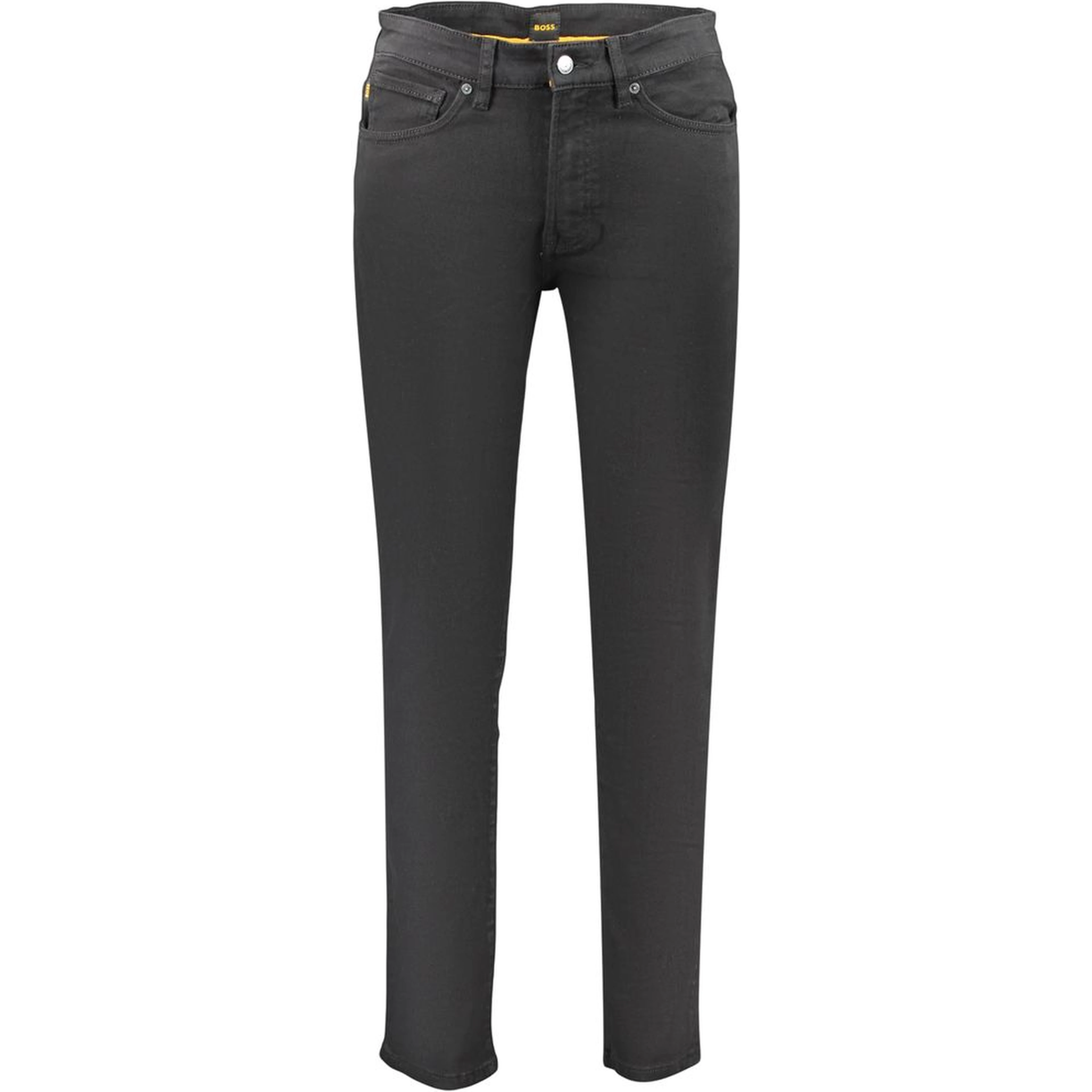 Black Cotton Men's Jeans