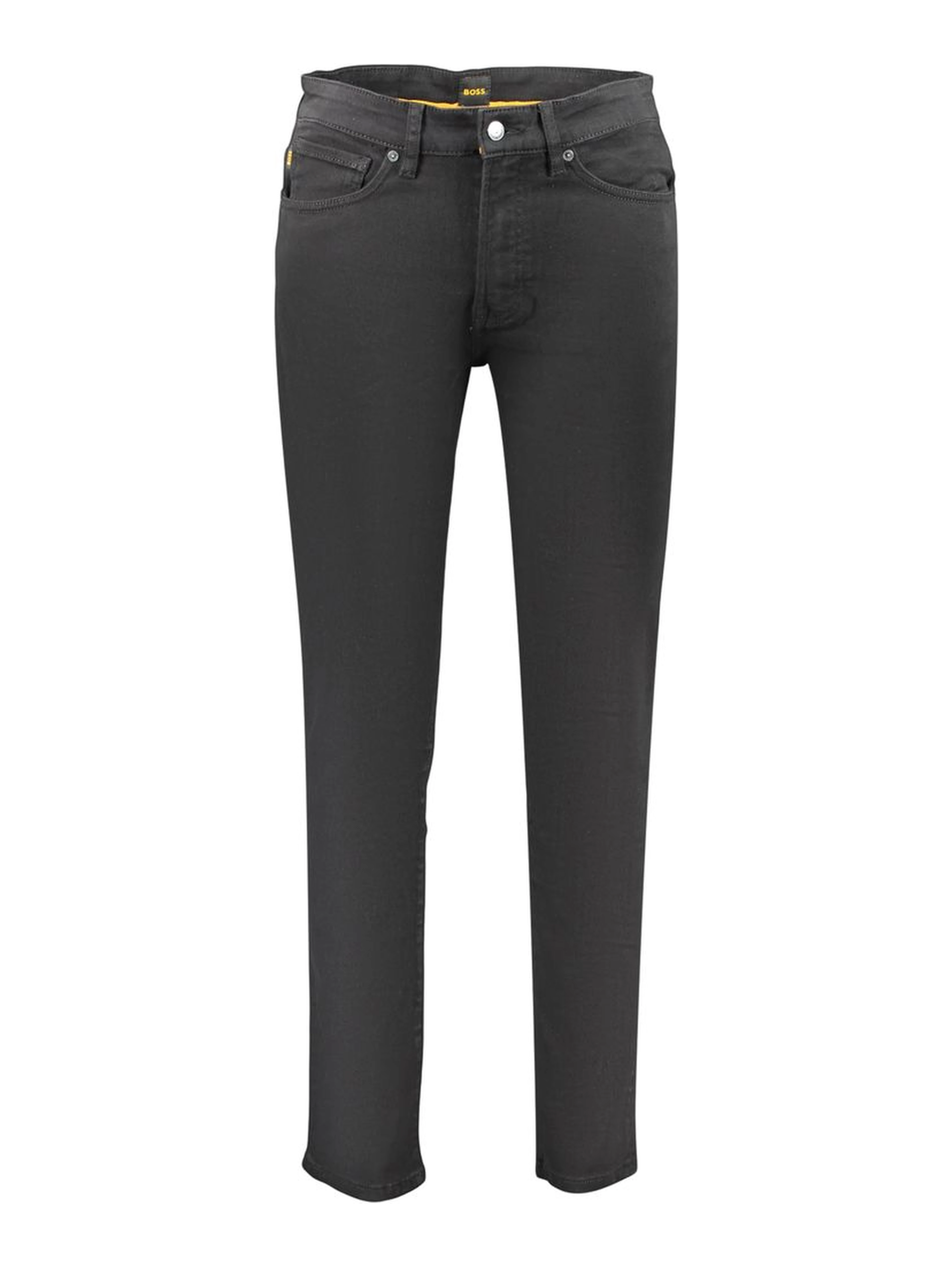 Black Cotton Men's Jeans