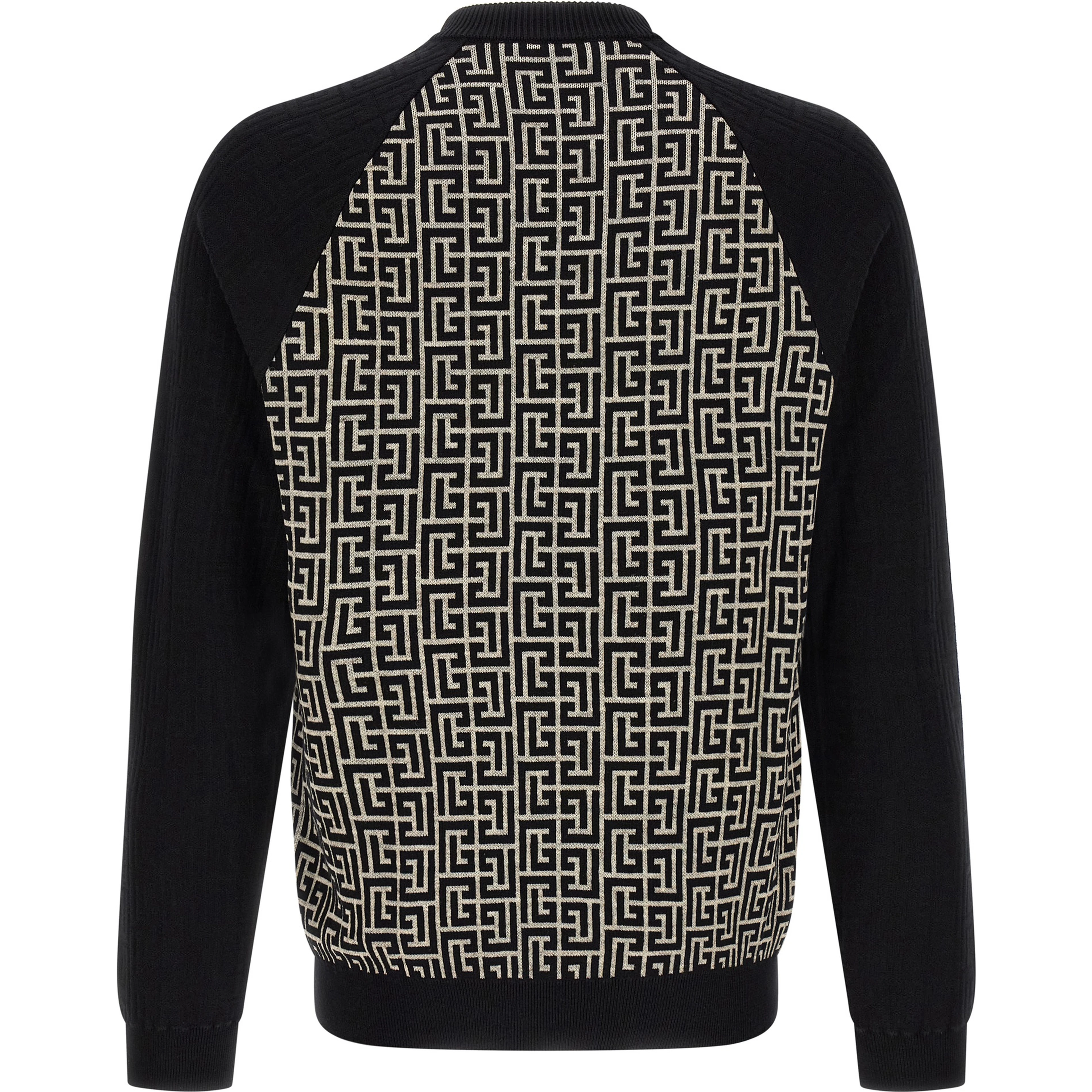 Bicolor Cotton Cardigan