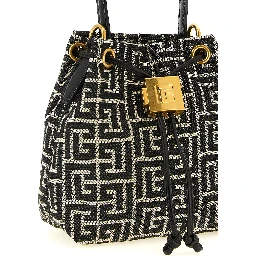 Bicolor Polyester Handbag