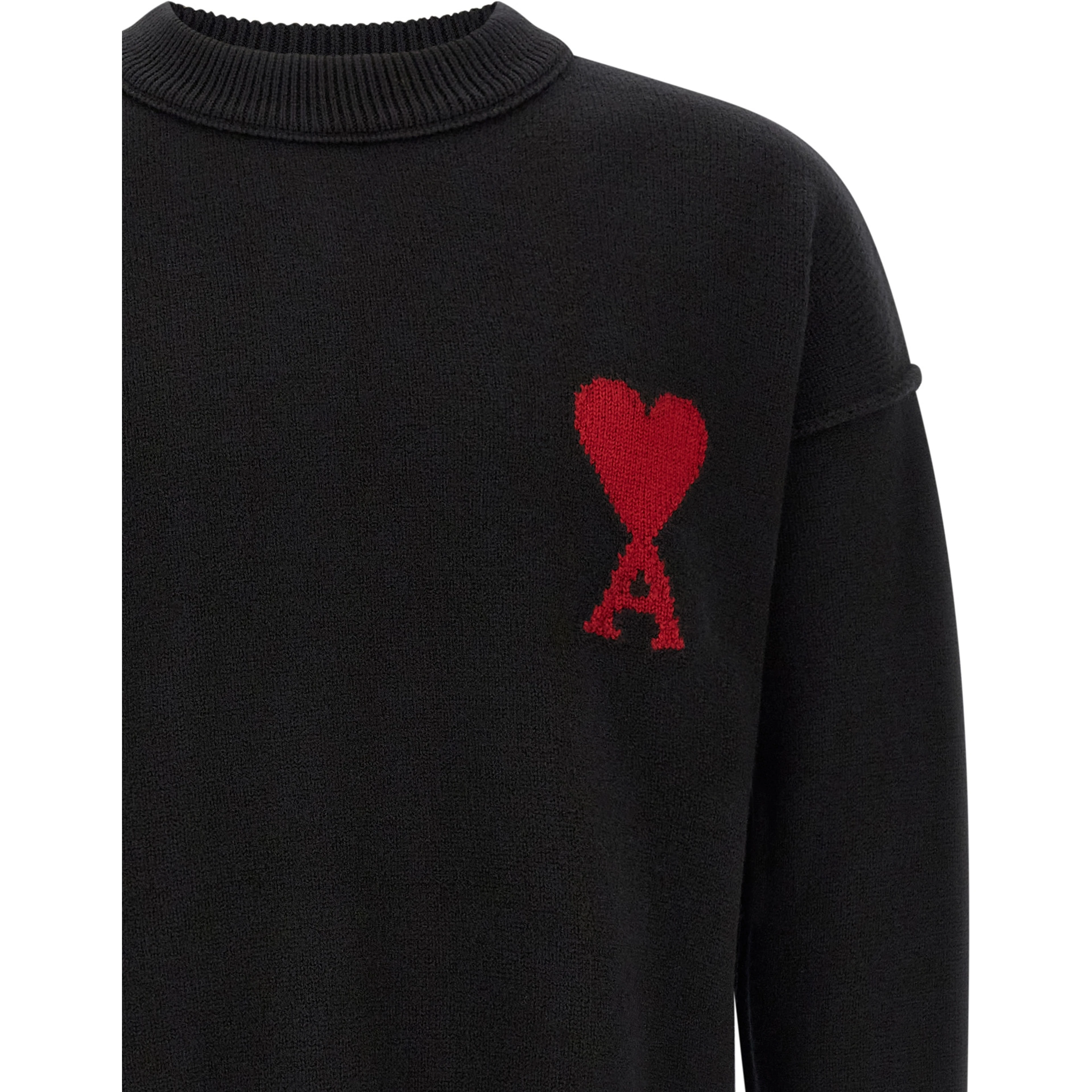 Black Wool Cardigan