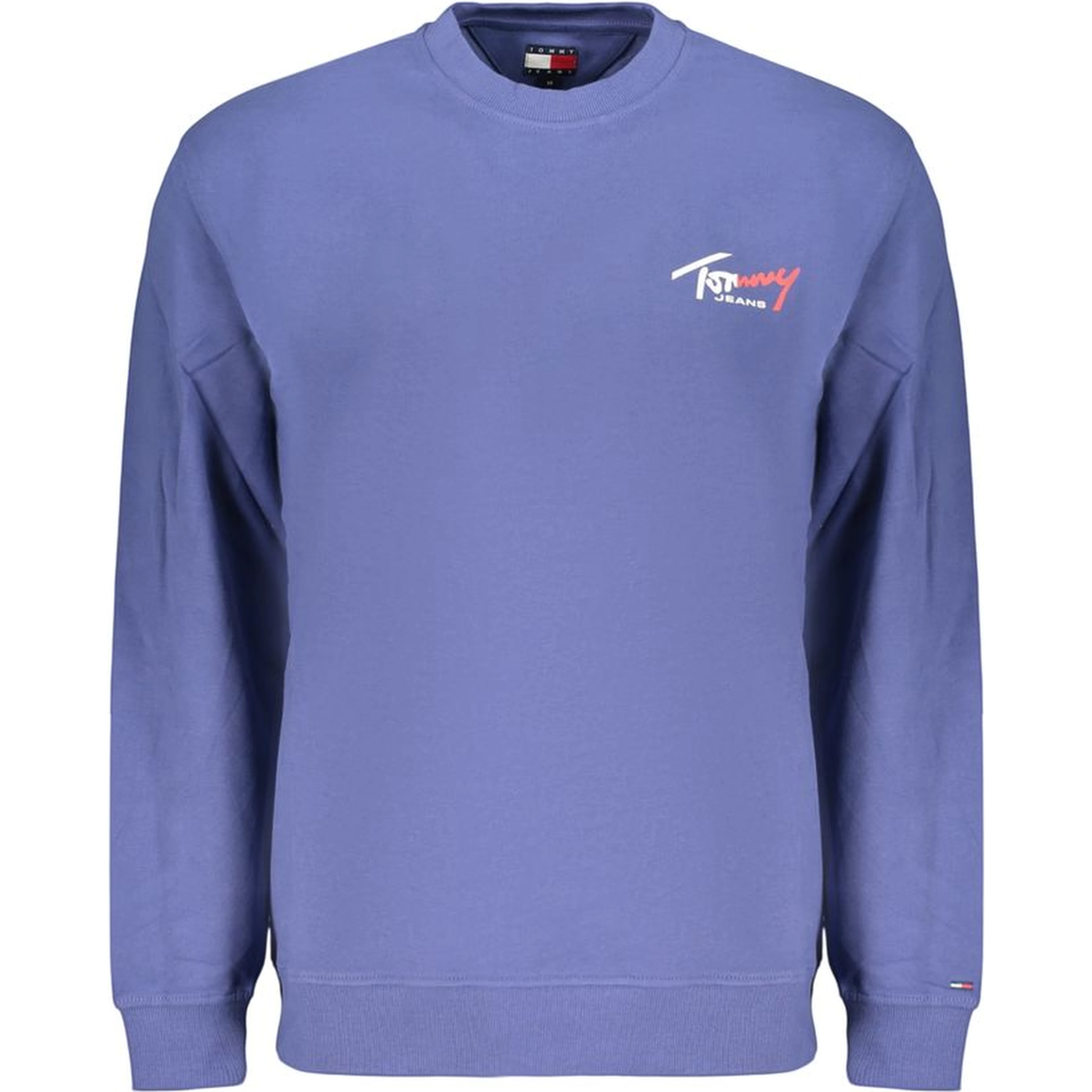 Blue Cotton Men's Sweatshirt