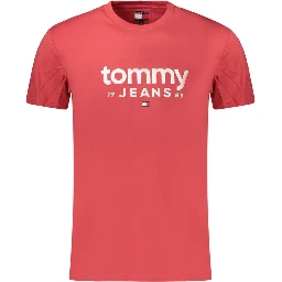 Red Cotton Men's T-Shirt