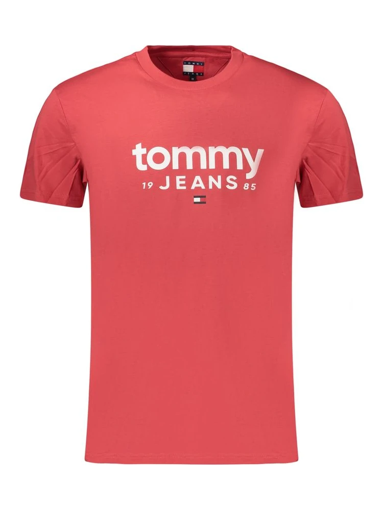 Red Cotton Men's T-Shirt