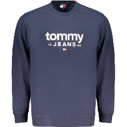 Blue Cotton Men's Sweatshirt