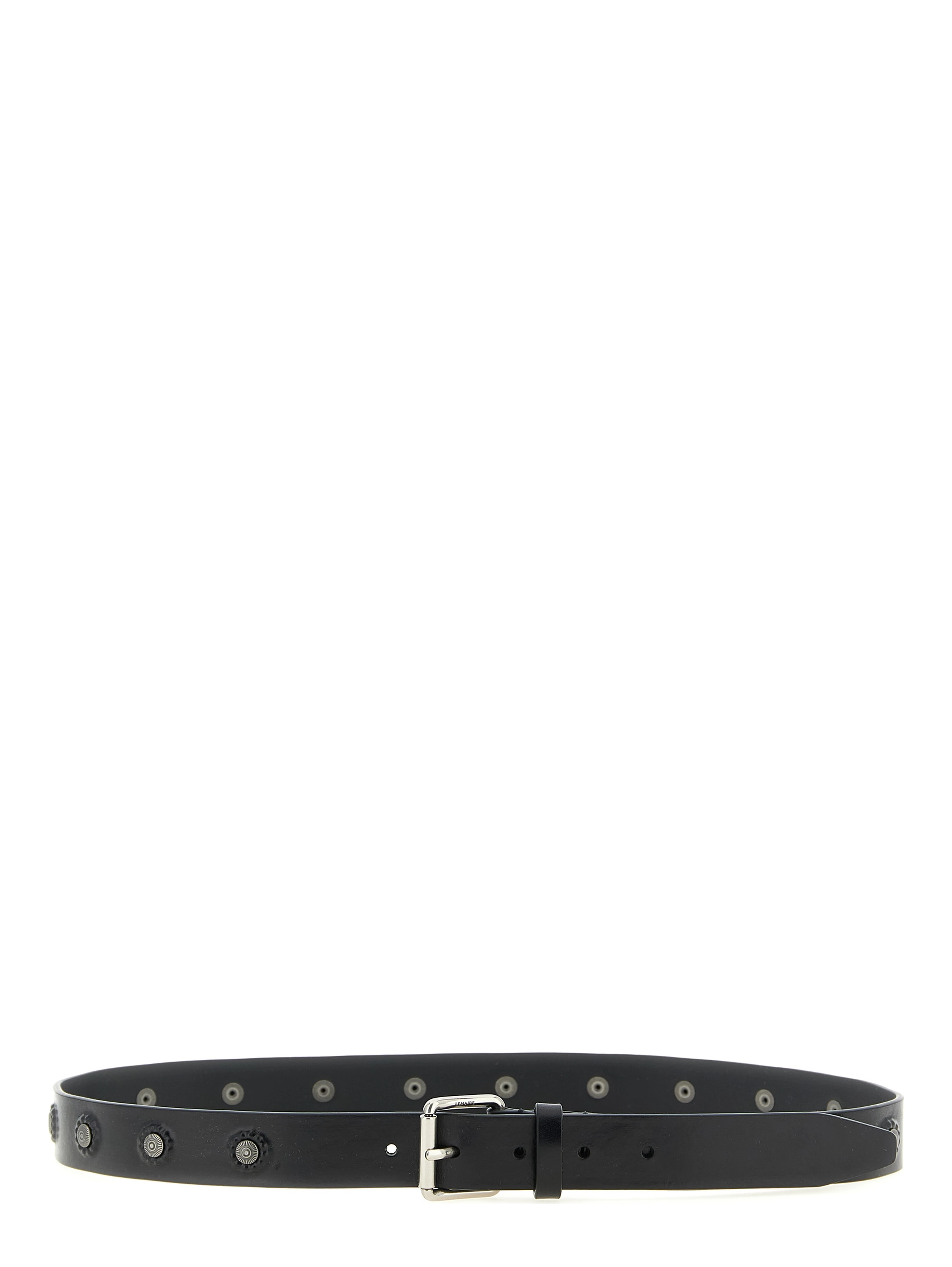 Black Calfskin Regular Belt
