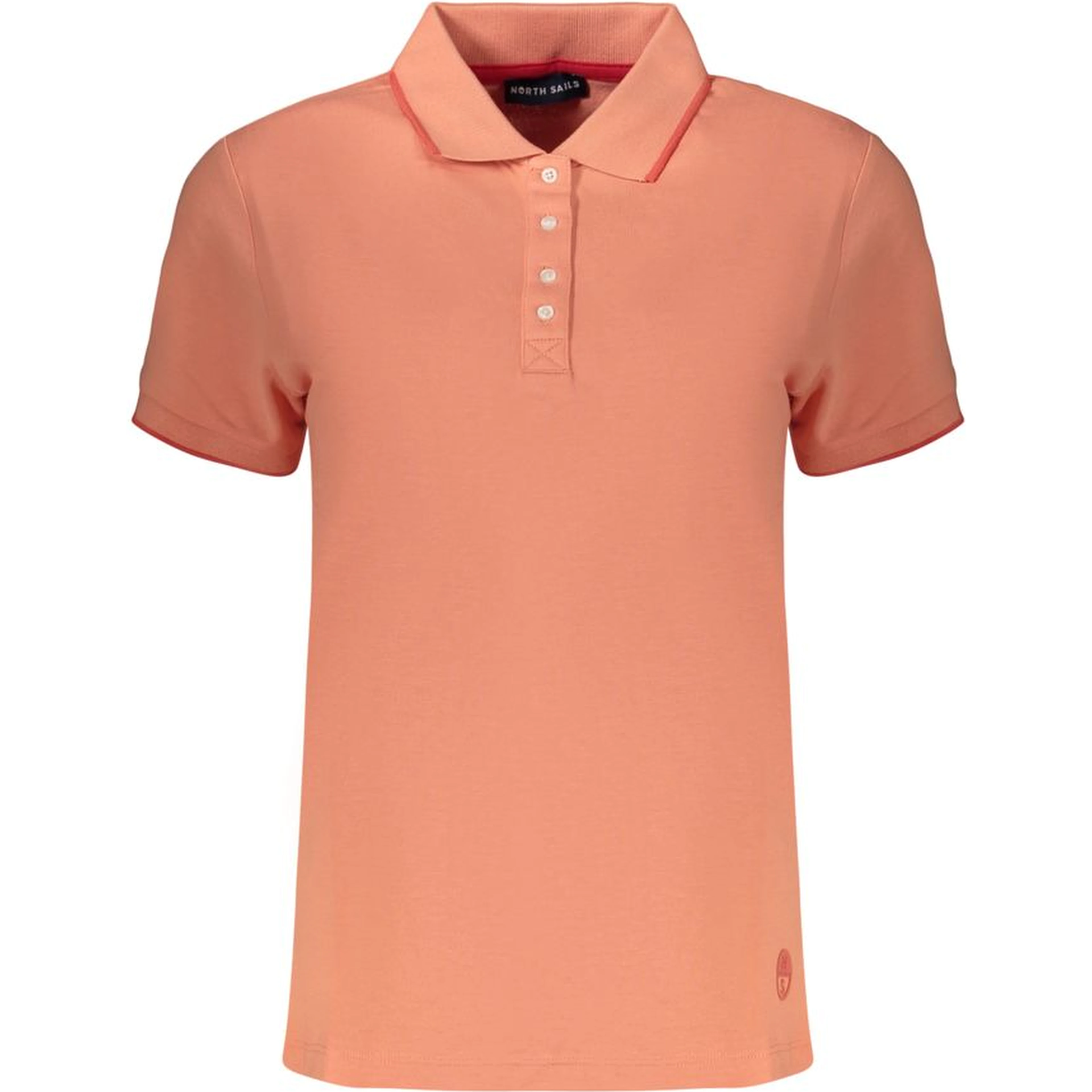 Pink Cotton Womens Polo