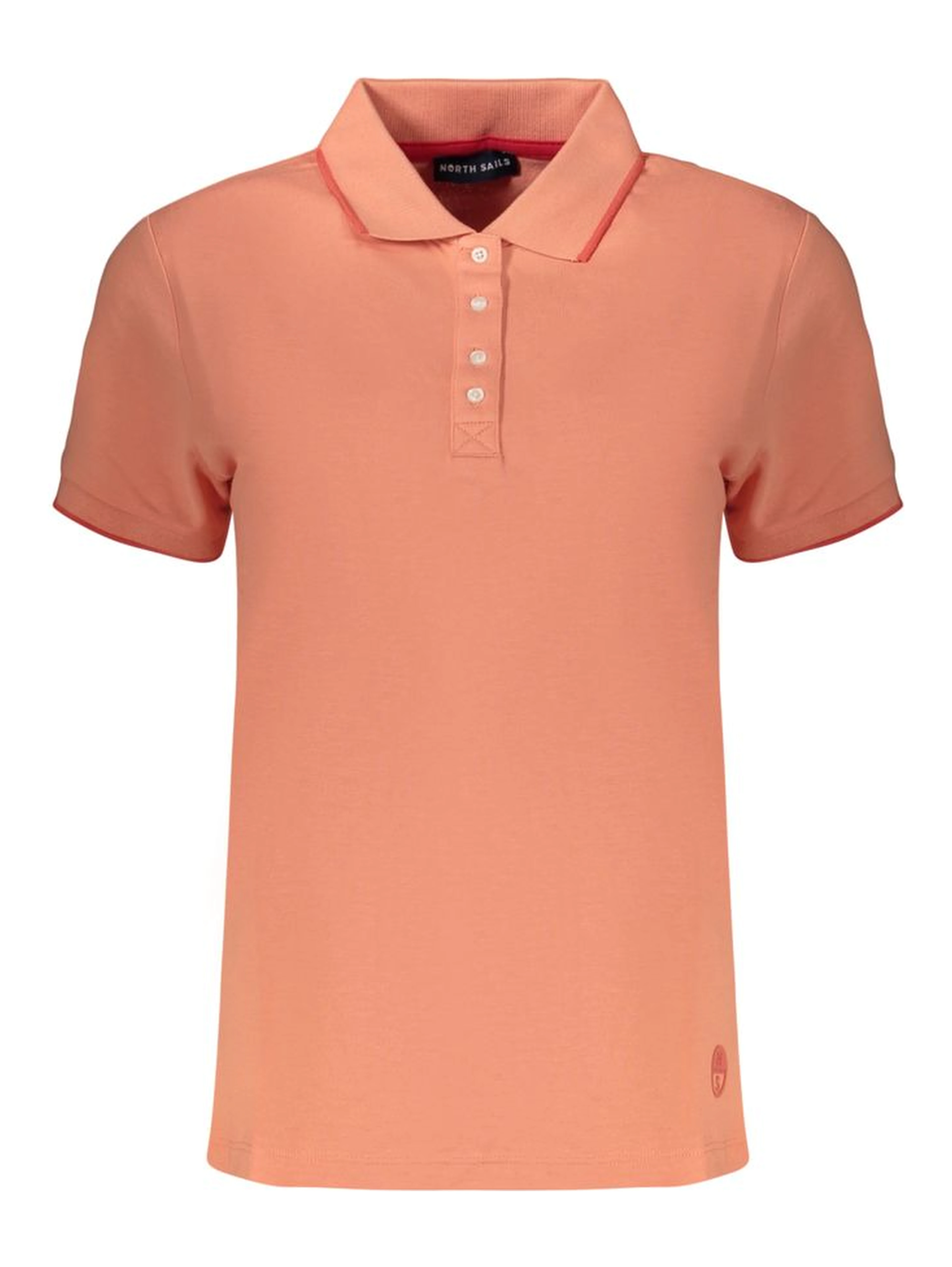 Pink Cotton Womens Polo