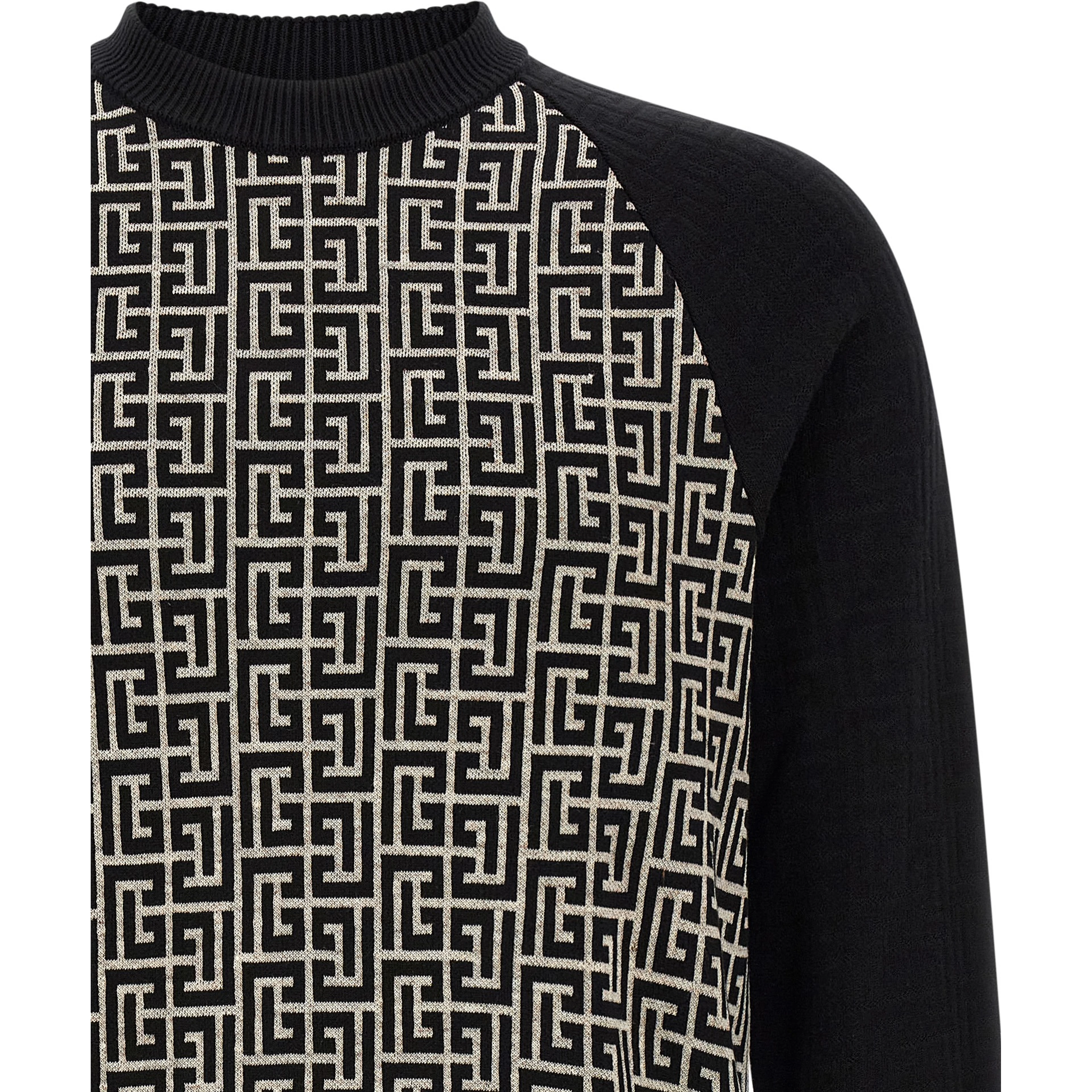 Bicolor Cotton Cardigan