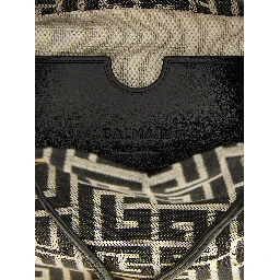 Bicolor Polyester Handbag