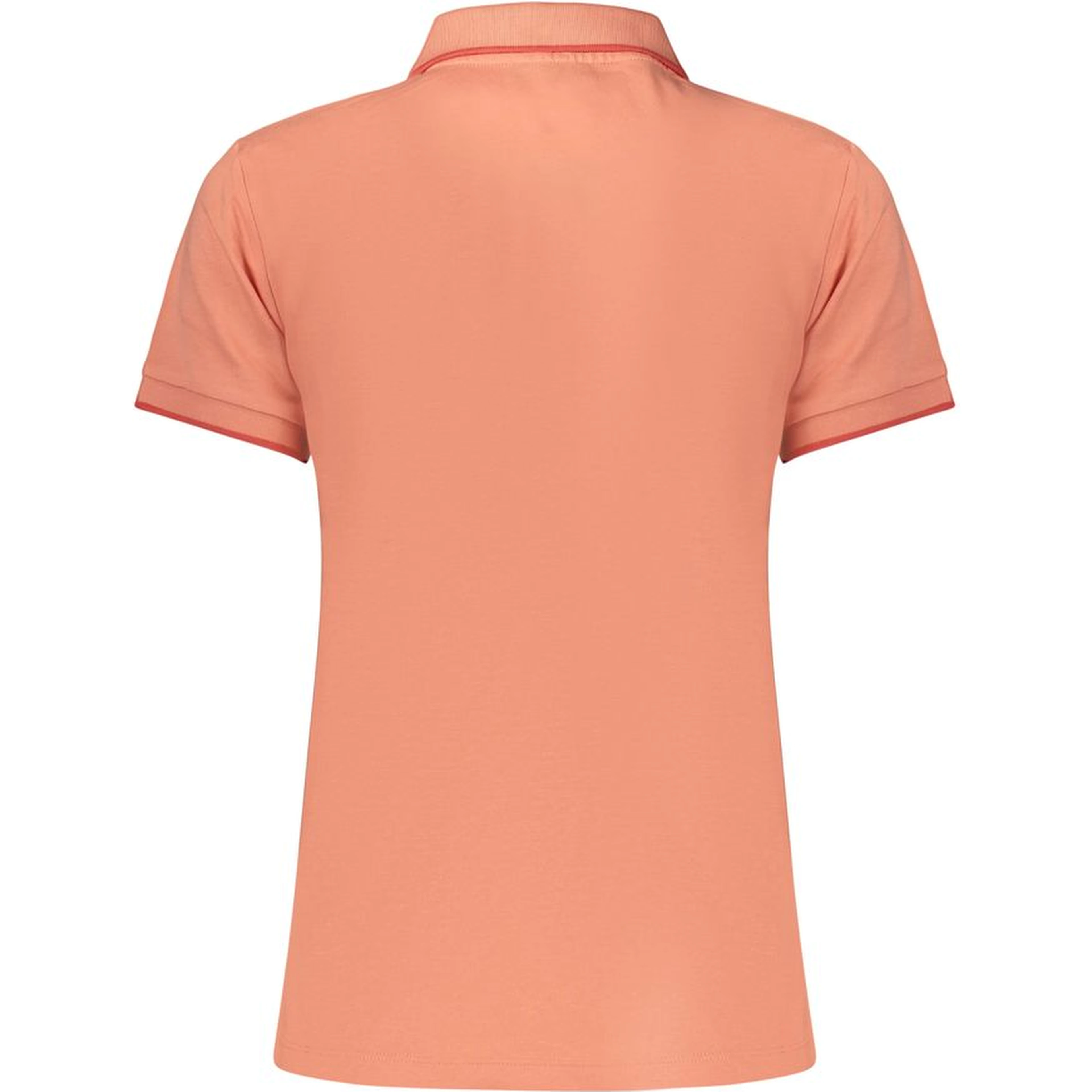 Pink Cotton Womens Polo