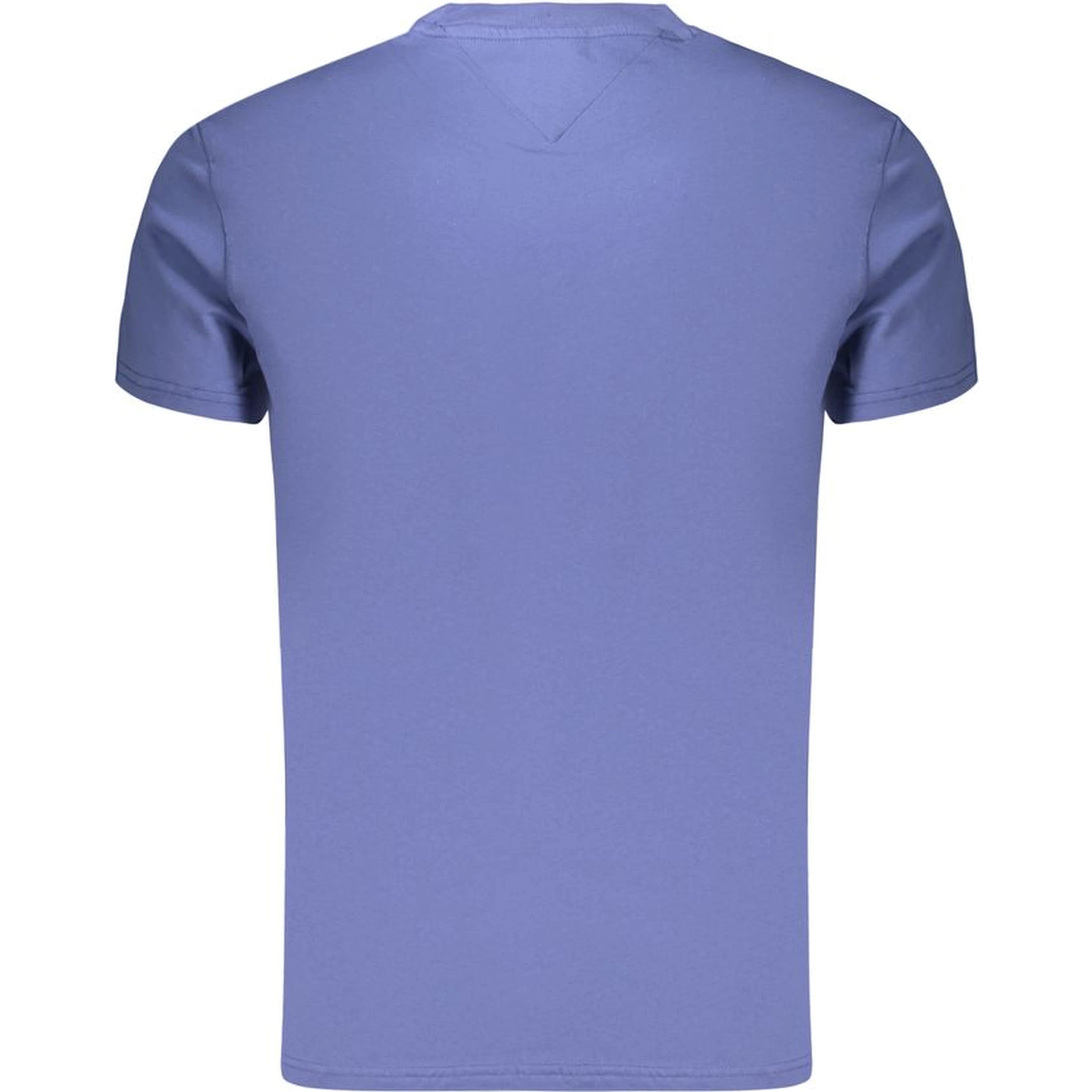 Blue Cotton Men's T-Shirt