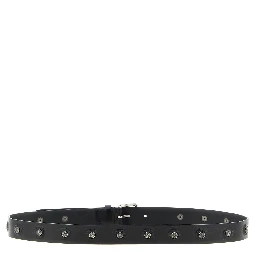 Black Calfskin Regular Belt