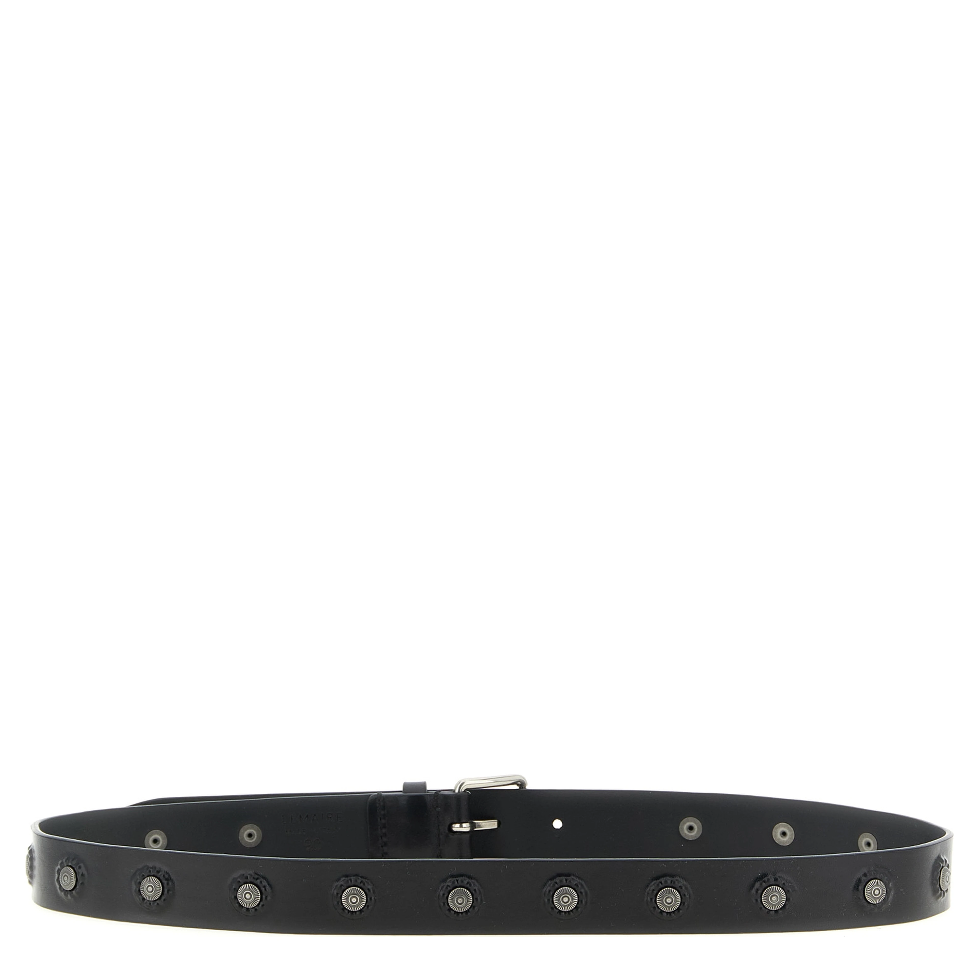 Black Calfskin Regular Belt