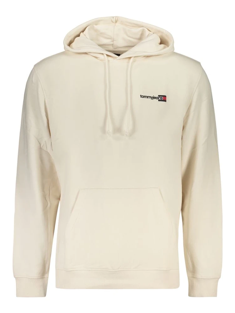 White Cotton Menswear Hoodie