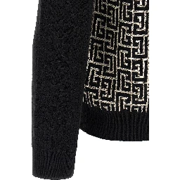 Bicolor Cotton Cardigan