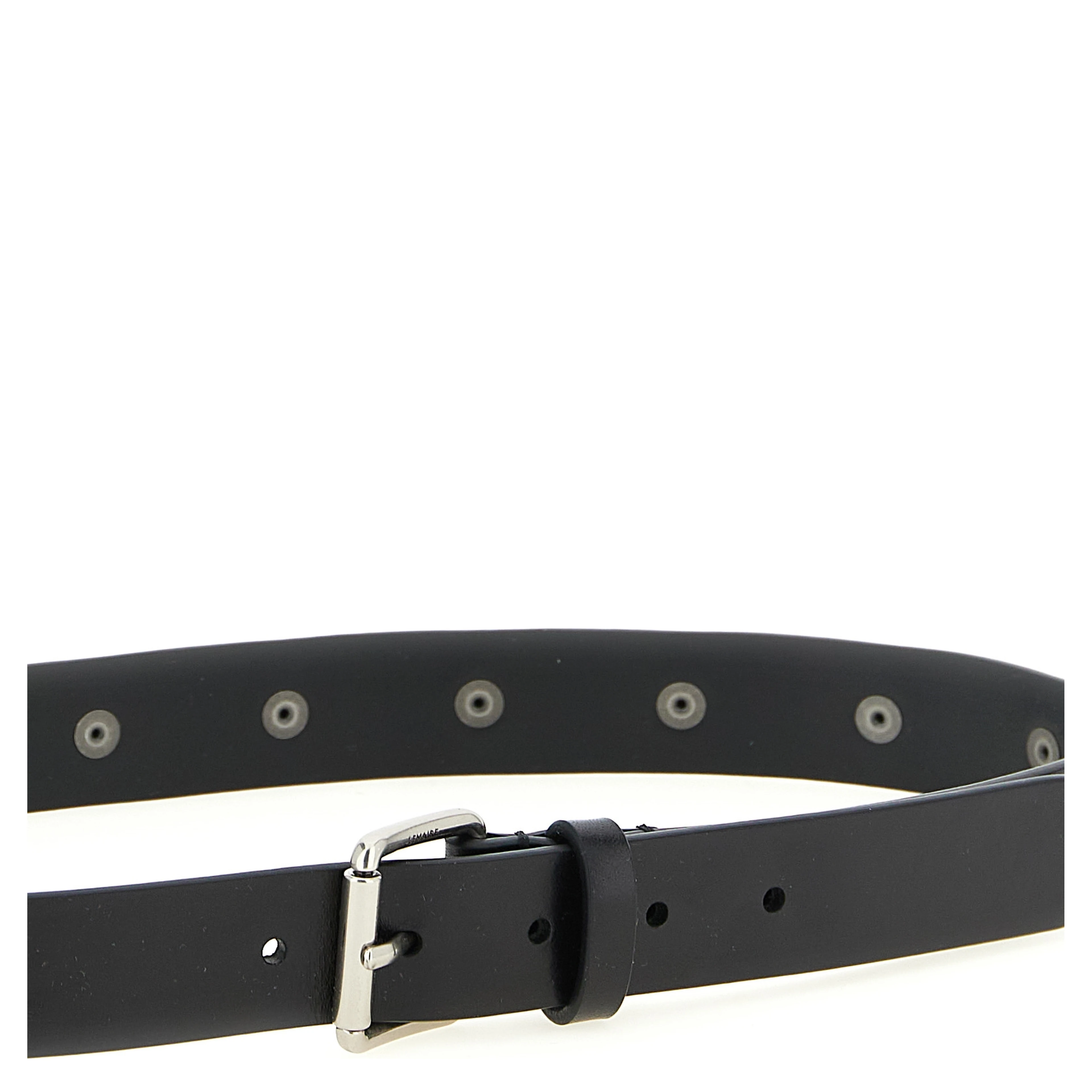 Black Calfskin Regular Belt