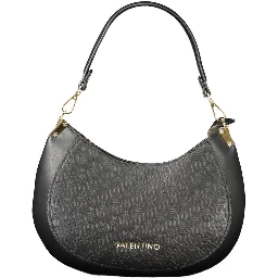 Black Polyurethane Women's Bag