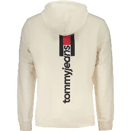 White Cotton Menswear Hoodie