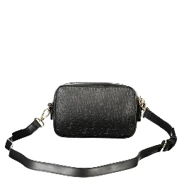 Black Polyurethane Women's Bag
