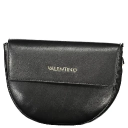 Black Polyurethane Women's Bag