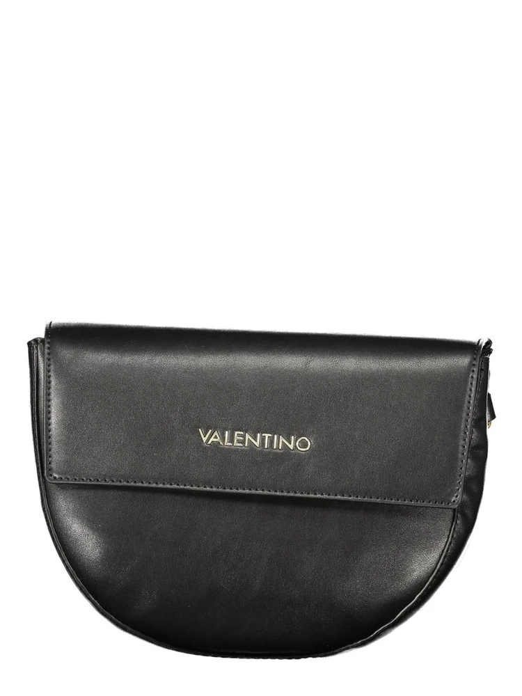 Black Polyurethane Women's Bag