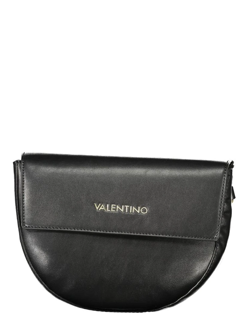 Black Polyurethane Women's Bag