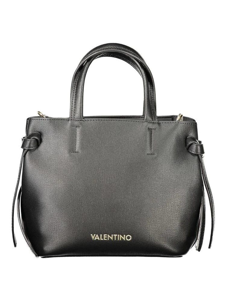 Black Polyurethane Women's Bag
