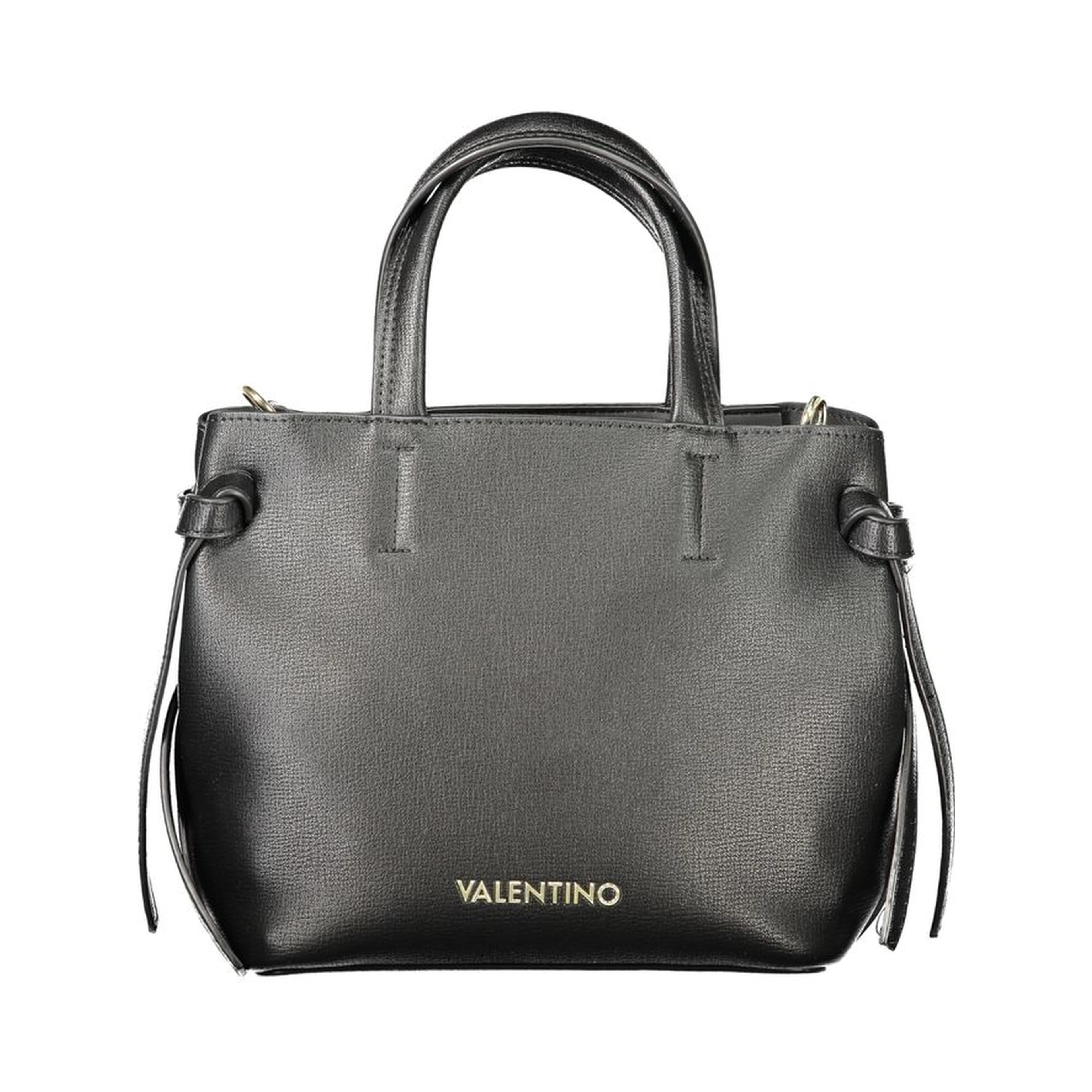 Black Polyurethane Women's Bag