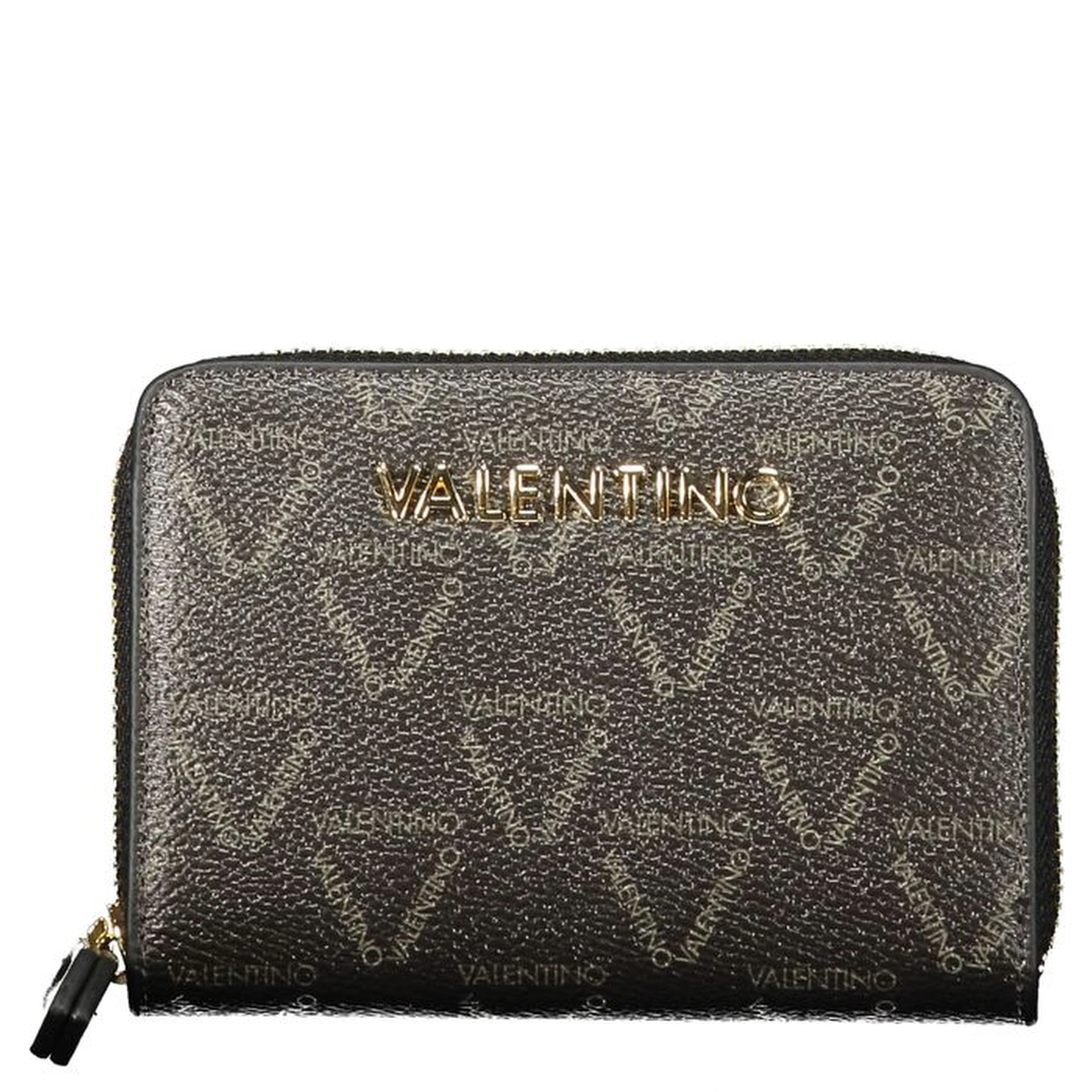 Black Polyurethane Women's Wallet