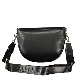 Black Polyurethane Women's Bag
