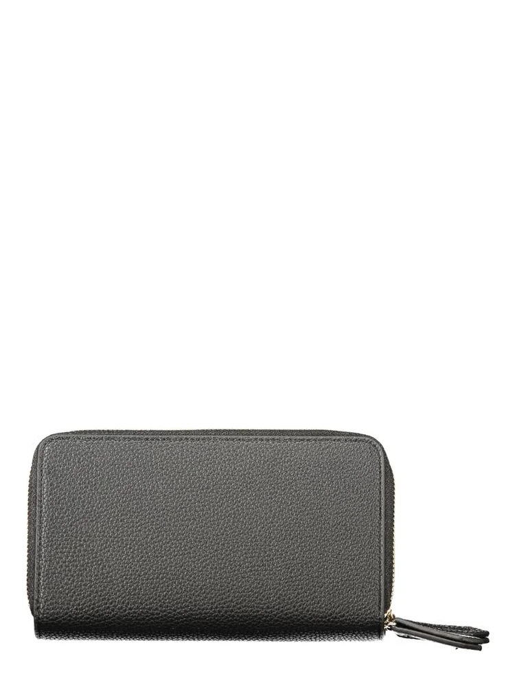 Black Polyurethane Women's Wallet alternative
