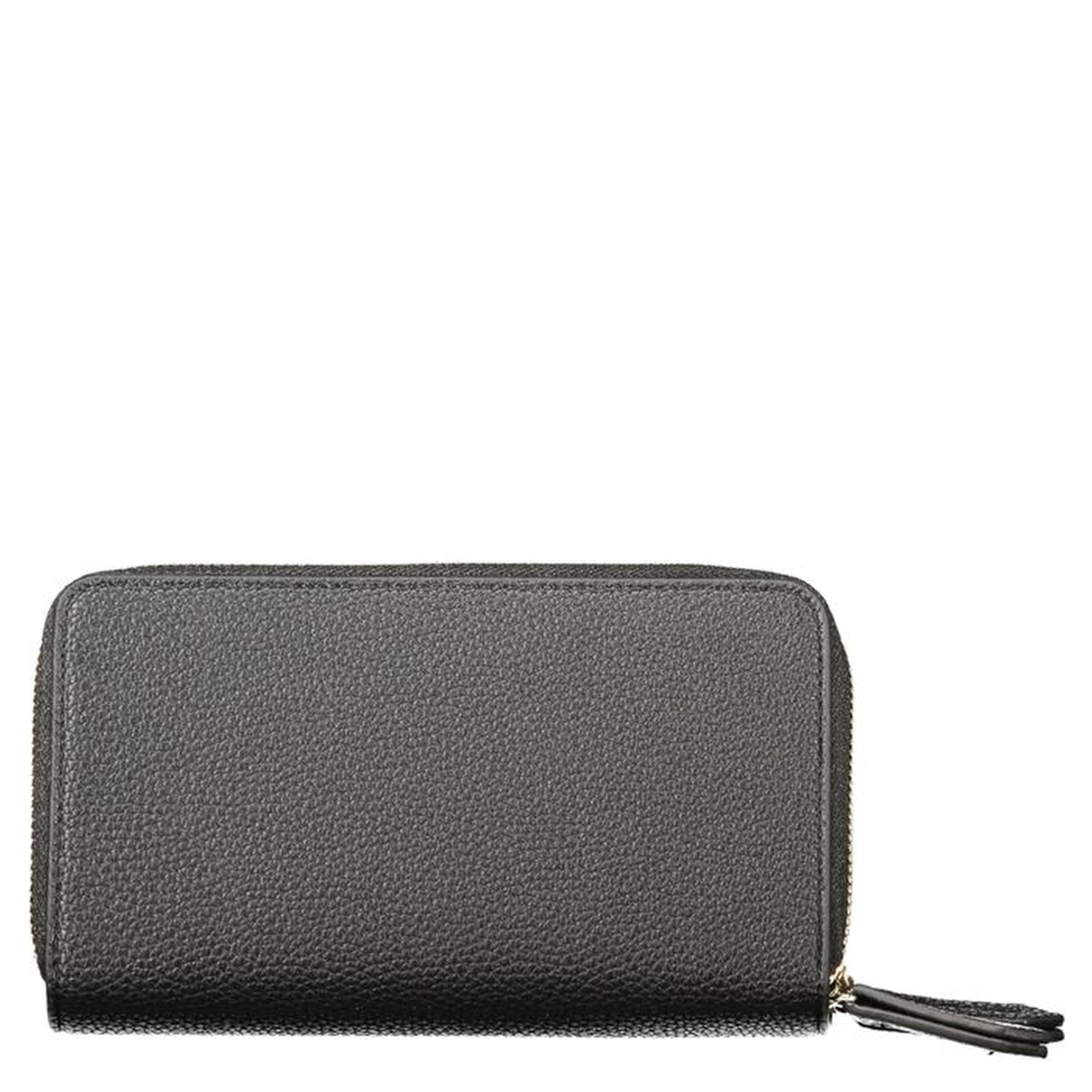 Black Polyurethane Women's Wallet