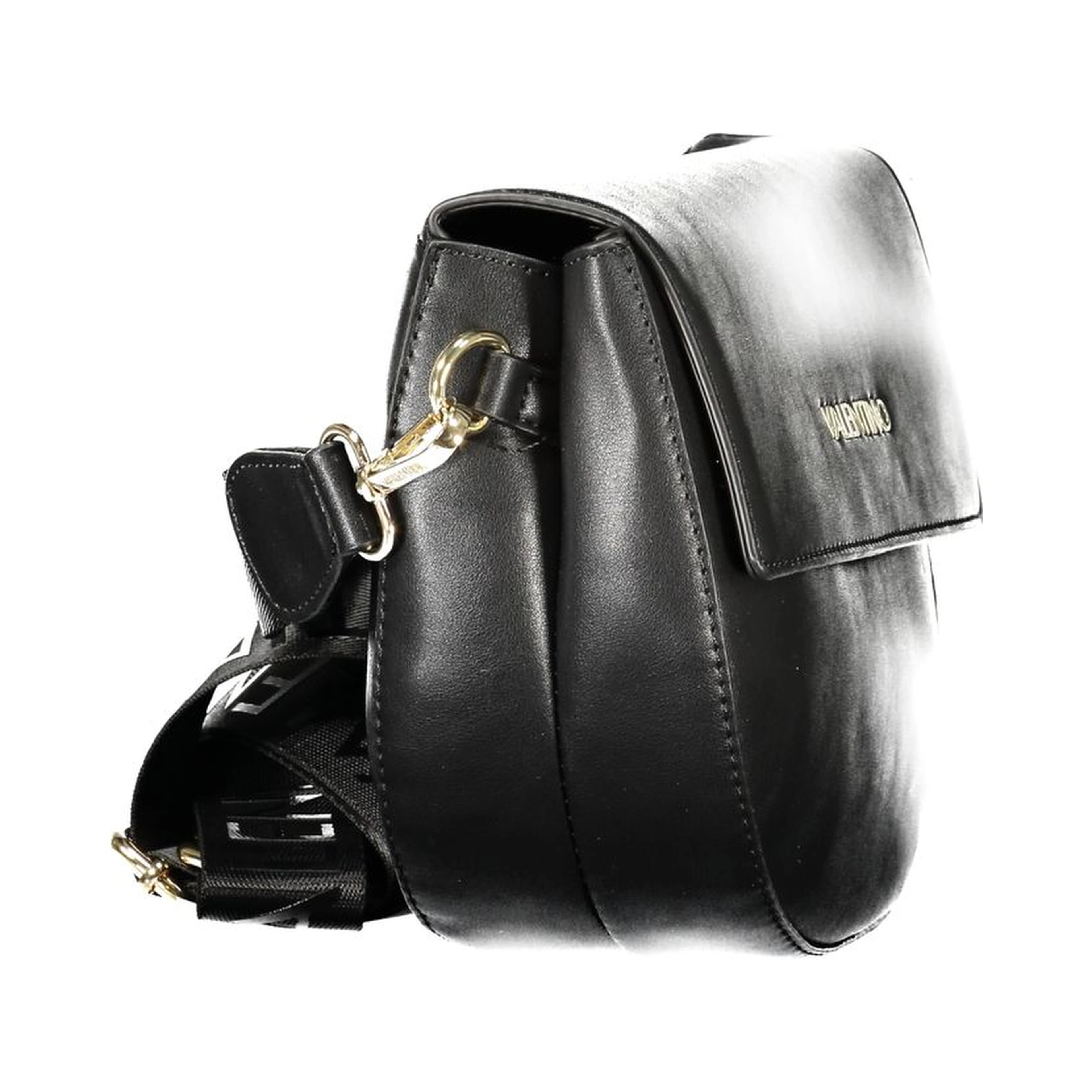 Black Polyurethane Women's Bag