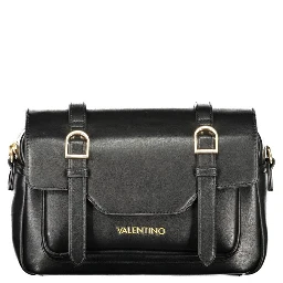 Black Polyurethane Women's Bag