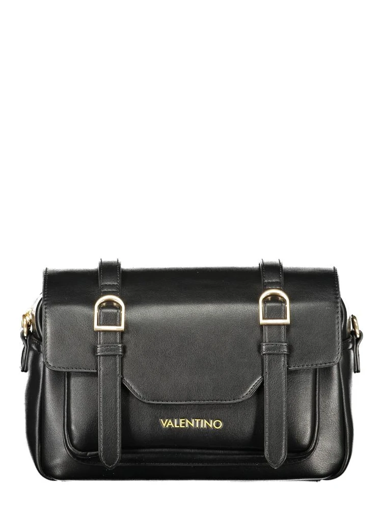 Black Polyurethane Women's Bag