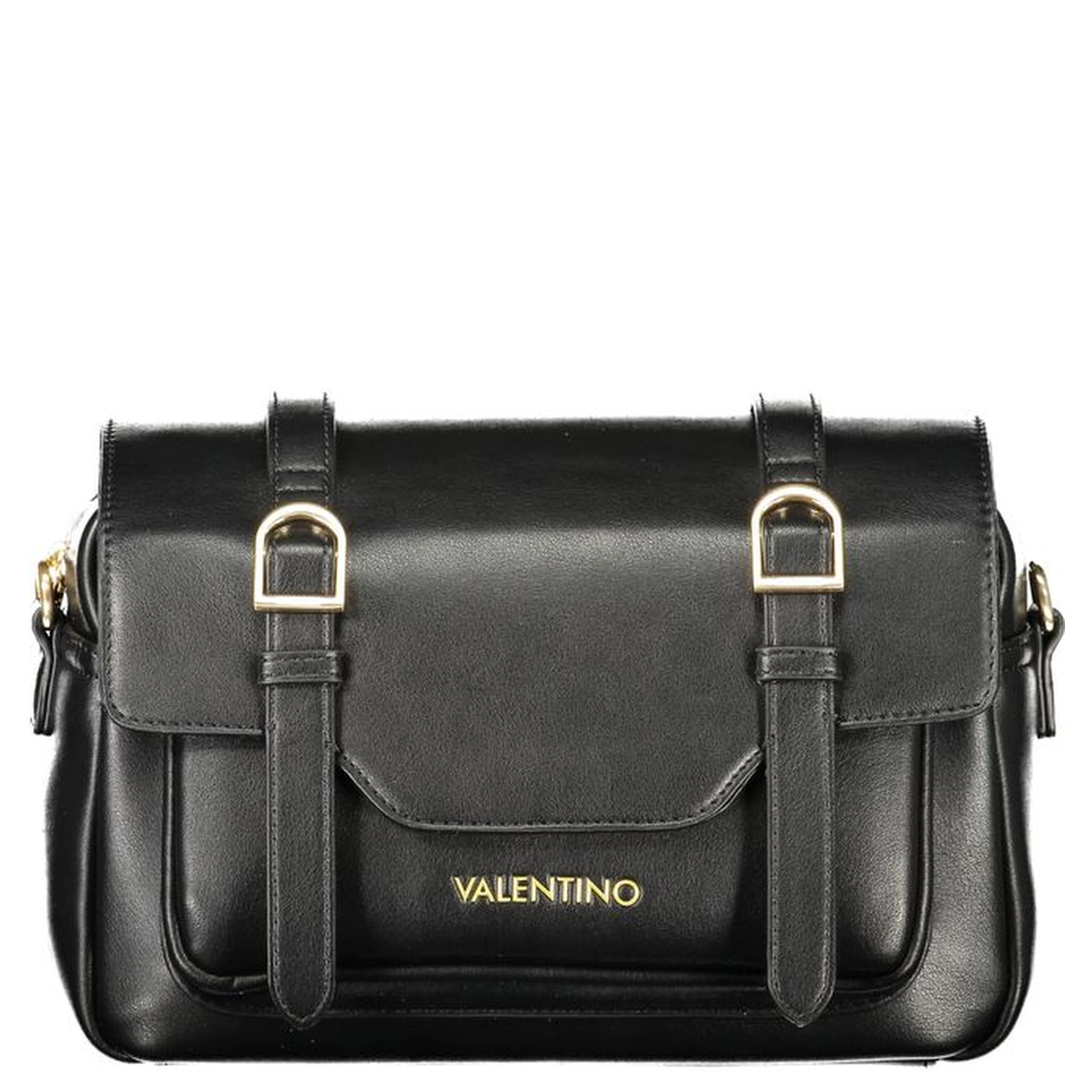 Black Polyurethane Women's Bag