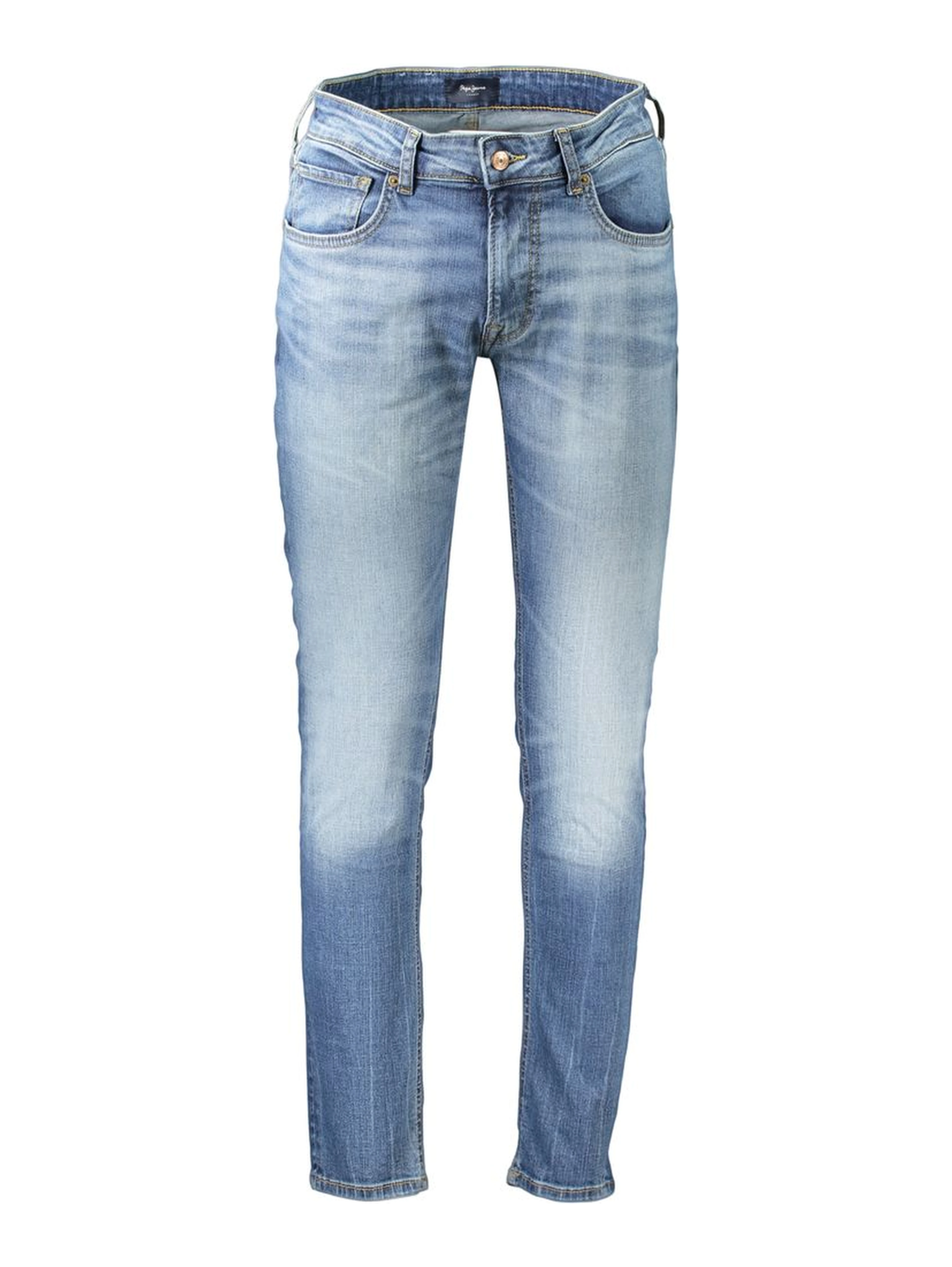 Blue Cotton Men's Jean