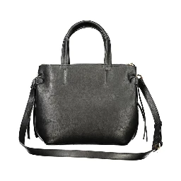 Black Polyurethane Women's Bag
