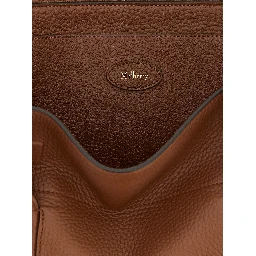 Brown Calfskin Shoulder Bag