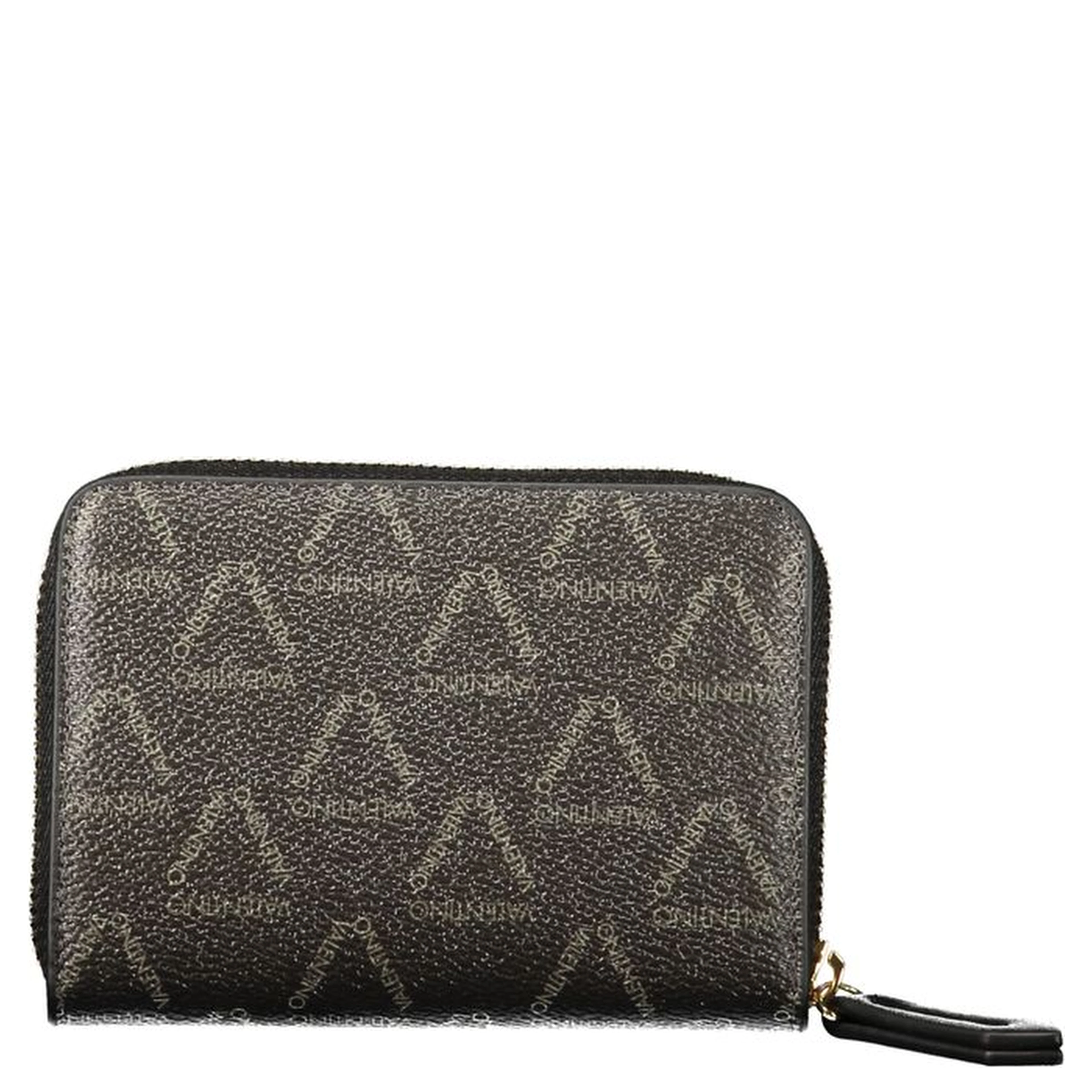 Black Polyurethane Women's Wallet