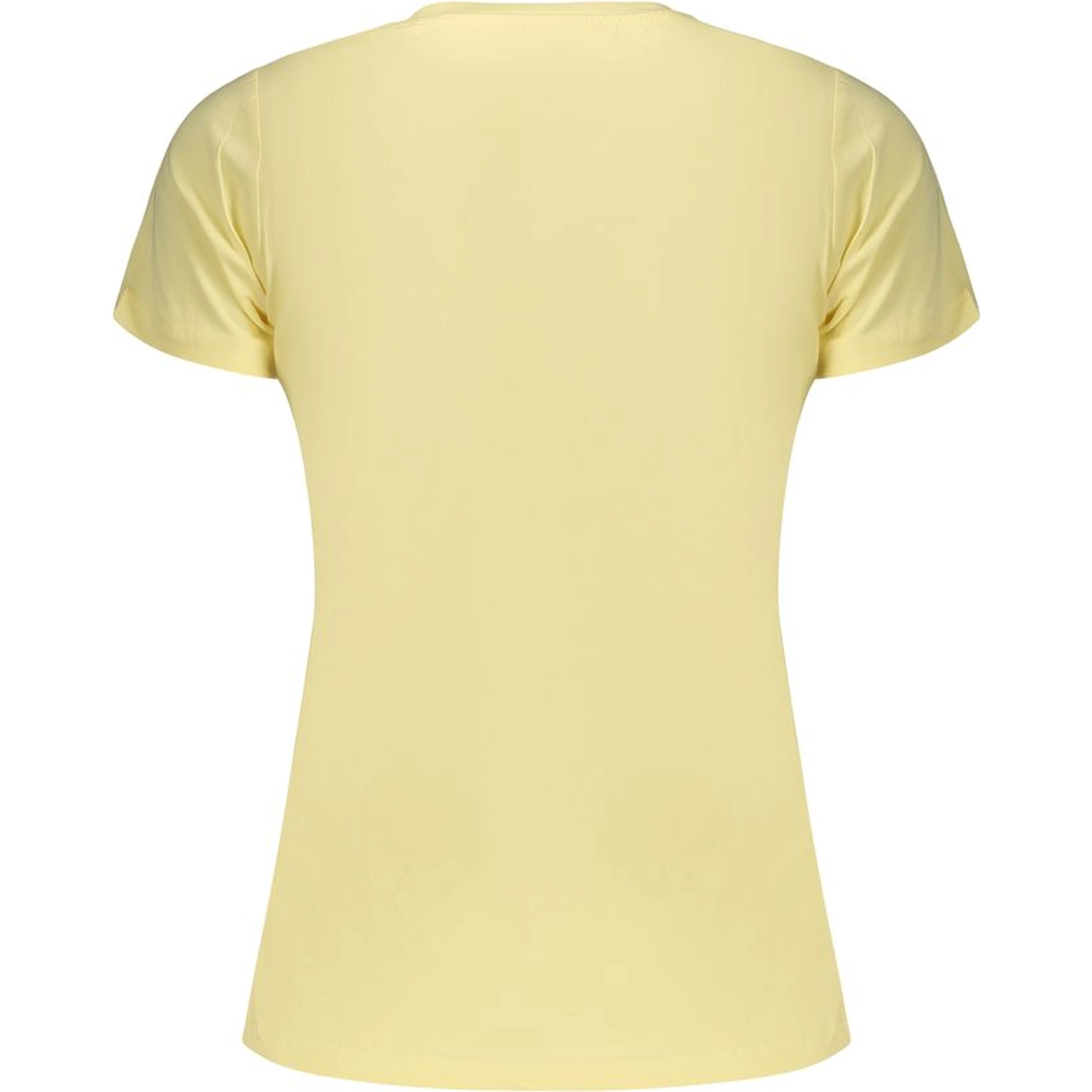 Yellow Cotton Women's T-Shirt